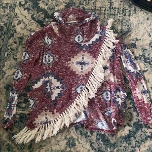 Flowy Aztec style sweater